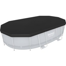 Renas Store Bestway 14' x 8'2"/4,27M x 2,50M Oval Havuz Örtüsü