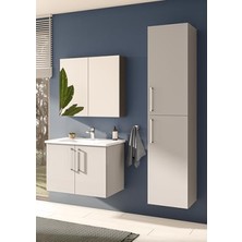 MarkEntegra Oval Lavabo Bataryası, Krom, 120 mm Çıkış Ucu