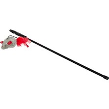 MarkEntegra 65 cm Sesli Fareli Kedi Oltası ile Avcılık Keyfi
