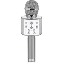 MarkEntegra Bluetooth Karaoke Mikrofon, Usb, Tf ve Aux Girişi ile