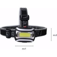 MarkEntegra 500 Lümen Pilli LED Kafa Feneri - Şarjlı ve Ayarlanabilir Baş Bandı