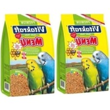 MarkEntegra Muhabbet Kuşları Için Premium Menü, 2X1000 gr Paket