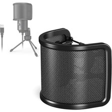 MarkEntegra Metal Pop Filtre, Seste Netlik Sağlamak Için Ideal