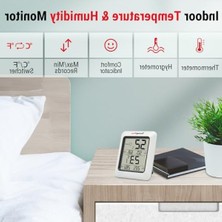 MarkEntegra Dijital Termo-Higrometre - Iç Mekan Sıcaklık ve Nem Ölçer