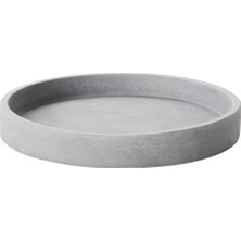 Renas Store Saksı Altlığı, Açık Gri, 15 cm