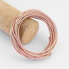 MarkEntegra 5 Metre Bakır Rengi Tel, 1 mm Kalınlık, Hobi ve El Sanatları Için