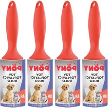 MarkEntegra 4'lü Tüy Toplayıcı Rulo Seti, Kedi ve Köpek Için