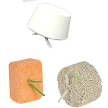 MarkEntegra Kuşlar Için Mineral ve Enerji Gaga Taşı Seti