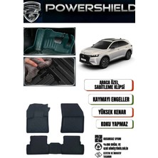 POWERSHIELD DS 7 Crossback Puretech & BlueHDI 2018-2022 Uyumlu Araca Özel Premium 5D Havuzlu Oto Paspas Takımı