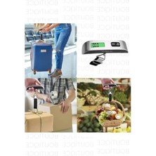 MarkEntegra Dijital Işıklı Elektronik Bagaj Tartısı - 50KG Kapasite
