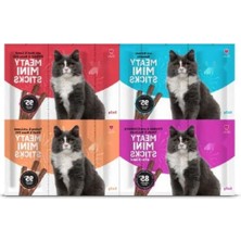 MarkEntegra Mini Sticks Kedi Ödül Maması 4 Çeşit, 5 Adet x 2 gr