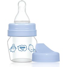 Renas Store Wee Baby Mini Cam Alıştırma Bardağı Seti 30 ml - Mavi