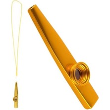 MarkEntegra Ip Askılı Alüminyum Alaşım Kazoo, Sarı Renk