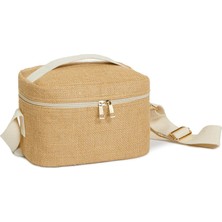 Renas Store Ocean Home Textile Küçük Boy Jüt Soğuk Tutan Çanta 23 x 16 x 15 cm