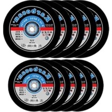 MarkEntegra Metal Kesme Taşı, 115 x 3 x 22.23 mm Düz 10'lu Paket