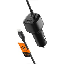 MarkEntegra Hızlı Şarj Aleti + Lightning Şarj Kablosu, Araç Içi Kullanım