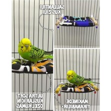 MarkEntegra Kuş Tünek Oyun Yastığı, Dinlenme Yastığı, Süpriz Hediye ile