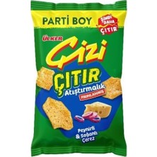 Renas Store Ülker Çizi Çıtır Peynir ve Soğan Parti Boy 160 Gram x 10