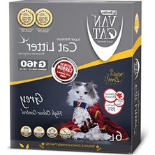 MarkEntegra G160-6L Aktif Karbon Bentonit Kedi Kumu, Yüksek Emicilik