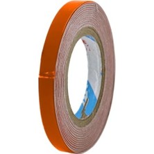 MarkEntegra Reflektif Parlayan Bant, 7 mm x 7 Metre Boyutuyla Motosiklet ve Bisiklet Için
