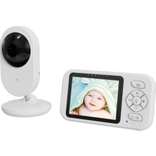 Prepare Bebek Kamerası LCD Ekranlı Gece Görüşlü Bebek Telsizi Bebek Odası Kamerası Monitörü SP220