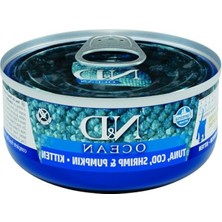MarkEntegra Yaş Kedi Maması, 70 gr Konserve Morina Balığı ve Karidesle