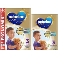 Renas Store Bebelac Gold 3 Çocuk Devam Sütü 800G + 350G 1 Yaş+