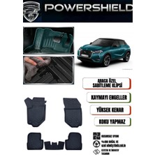 POWERSHIELD DS 3 Crossback 2018 ve Sonrası Uyumlu Araca Özel 5D Havuzlu Oto Paspas Takımı