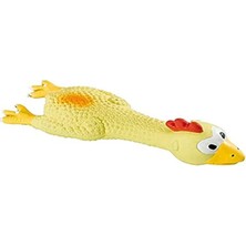 MarkEntegra Sesli Yumuşak Lateks Kuş Şeklinde Köpek Oyuncağı, 18 cm