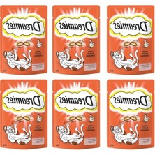 MarkEntegra Kuru Kedi Ödül Maması, Tavuk Aromalı, 6 x 60 G