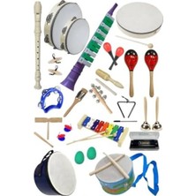 MarkEntegra Over Paket Set, 23 Parça Müzik Aletleri ile Eğlence