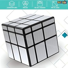 MarkEntegra 3X3X3 Gümüş Ayna Sihirli Küp ile Zeka Geliştirme
