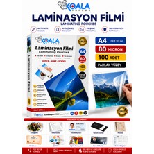 Koala Papers A4 Laminasyon Poşeti 80 Mic Emlak Ilanları Koruma