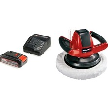 MarkEntegra Einhell Ce-Cb 18/254 Li - Solo, Akülü Polisaj Makinesi ve Einhell 18V 2,5 Ah Pxc Starter Kit (Başlangıç Seti)