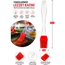 Kea Silikon Yumurta ve Yağ Sürme Fırçası – 15 cm