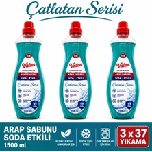 Vatan Çamaşır Deterjanı Arap Sabunu Etkili 3 Adet 1500 ml