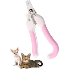 MarkEntegra Çelik Uçlu Kedi ve Köpek Tırnak Makası, Pembe