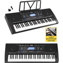 MarkEntegra USB Mp3 Pedallı 61 Tuşlu Org, Pedal Stand ile