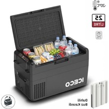 MarkEntegra Kompresörlü Oto Buzdolabı/dondurucu - 25 Litre Kapasite