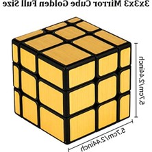 MarkEntegra (Gold) -  3 x 3 Gold Mirror Cube Puzzle