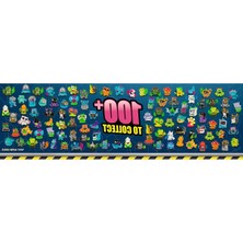 MarkEntegra Mr. Beast Lab Swarms Test Tüpü 2'li Paket, 2,54 cm Temalı Sürüler Koleksiyonluk Mr. Beast Lab La Mystery 1 Inç Figür Tekli Paket, 1 Paket
