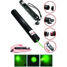MarkEntegra Şarjlı Yeşil Lazer Pointer, 100 Mw Güç ile Sunumlar Için Uygun