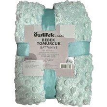 Renas Store Özdilek Bebek Tomurcuk Battaniyesi Mint Yeşil