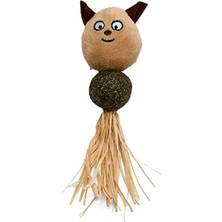 MarkEntegra Catnipli Peluş Kedi Oyuncağı - Ayıcık, 27 cm