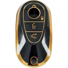 MarkEntegra Nano Anahtar Kılıfı - Premium Tasarım, Siyah ve Gold Renk