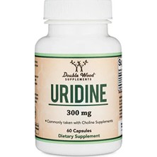 Double Wood Uridine Monophosphate 300 Mg 60 Kapsül - Zihinsel Performans ve Nootropik Odaklanma Desteği