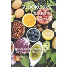 Renas Store Sudoku 9x9 Pequeno Sudoku: Treinamento Cerebral Jogos De Viagem 100 Sudokus