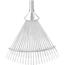 MarkEntegra Ayarlanabilir Metal Bahçe Tırmığı, Çim ve Yaprak Toplama Için Idealdir.