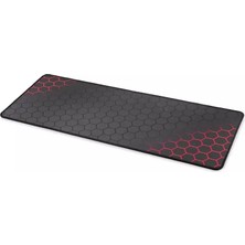Netojen NT-537 Mouse Pad 300*700MM Petek Desenli Kırmızı