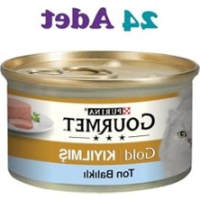 MarkEntegra Kıyılmış Ton Balıklı Kedi Konservesi, 85 G - 24 Adet